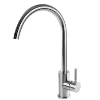 Omnires ALBANY AB1450IN Mitigeur d'évier, acier inoxydable
