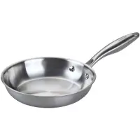 Fackelmann Poêle 20 cm en inox 18/10 Triply Vita3