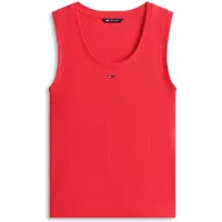 Tommy Hilfiger Dw0dw20673 Sleeveless Top Rouge XS Femme