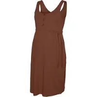 Mamalicious Robe 'Evi Lia' chocolat