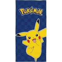 Halantex SP. z.o.o. Ręcznik Pokémon Ver. 8 140x70 cm - Oficjalny, 100% Bawełna