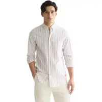 Scotch & Soda 182213 Regular Fit Long Sleeve Shirt Blanc 2XL Homme
