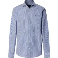 Hackett London Chemise 'City' bleu marine / blanc