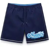 Napapijri Shorts de bain 'V-Zinc' bleu marine / bleu ciel / blanc