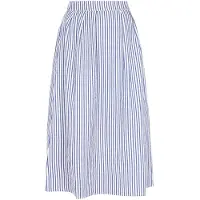 Usha Jupe bleu marine / blanc