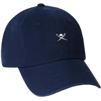 Hackett London Casquette 'Brolly' bleu marine / blanc