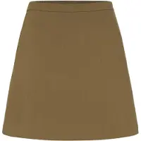 Soaked in luxury Jupe 'Corinne Aline' brun foncé