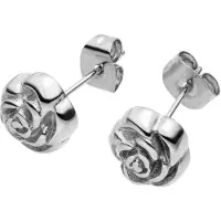 Purelei Boucles d'oreilles 'Velvet Rose' argent