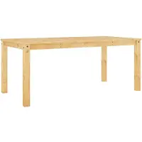 vidaXL Table de salle à manger Panama 180x90x75 cm pin massif