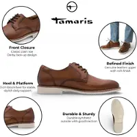 Tamaris Derbies en cuir