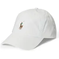 Ralph Lauren Casquette marron / vert / rouge / blanc