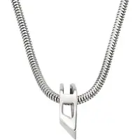 Diesel Chaîne argent