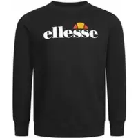 Ellesse Kanya Crew Hommes Sweat-shirt SOP24044-Noir
