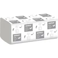Katrin Essuie-mains en papier 35311 PLUS pliage en zigzag 2 plis 4.000 serviettes, Essuie-tout, Blanc