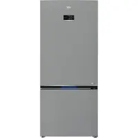 Beko B7RCNE595ZXPW frigo combine Pose libre 551 L D Acier inoxydable