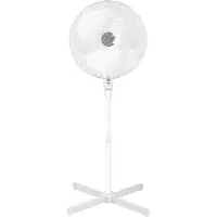 Ecg FS 40a | Ventilateur sur pied | Puissance 50 W | Diamètre 40 cm | 3 vitesses | Fonctionnement très silencieux | Hauteur réglable | Grille de sécurité