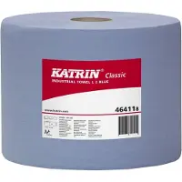 Katrin Rouleau de nettoyage Classic XXL3 Dimensions : 38 cm x 380 m (l x L) Matière : Tissue Couleur : bleu, Essuie-tout, Bleu