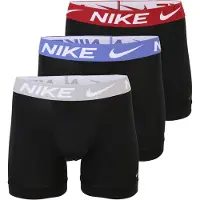 Nike Underwear Boxers gris clair / rouge foncé / noir / blanc