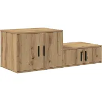 vidaXL Armoire de rangement chêne artisanal 103 x 41 x 40 cm