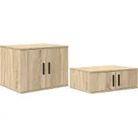 vidaXL Armoire de rangement Chêne sonoma 127 x 41 x 40 cm