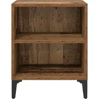 vidaXL Cabinet de chevet Bois ancien 40 x 30 x 50 cm Bois d'ingénierie