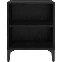 vidaXL Cabinet de chevet Chêne noir 40 x 30 x 50 cm Bois d'ingénierie