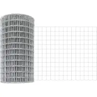 vidaXL Clôture Euro 0,6 x 25 m fer revêtu de PVC