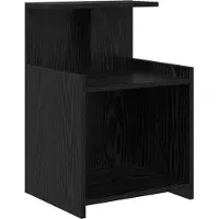 vidaXL Cabinet de chevet 2 pcs Chêne noir 40 x 35 x 60 cm