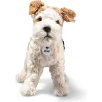 Steiff 076862 Foxy Foxterrier, peluche, 32 cm, multicolore