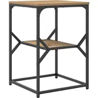 vidaXL Table d'appoint Chêne Artisan 41 x 40 x 60 cm