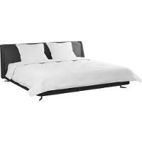vidaXL Couette d'hiver avec oreiller 3 pcs blanc microfibre