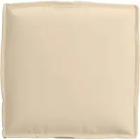 vidaXL Coussin pour assise de palette 4 pcs Beige 40 x 40 x 8 cm