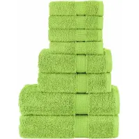 vidaXL Ensemble de serviettes de qualité supérieure SOLUND 8 pcs