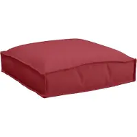 vidaXL Coussins , lot de 4, rouge vin, 40 x 40 x 8 cm, tissu Oxford