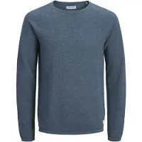 Jack & Jones Pull-over 'JJEHill' bleu-gris