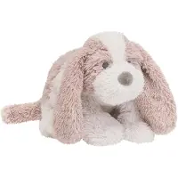 Happy horse Peluche « Chien Dakota » 28 cm, violet foncé, pour bébé