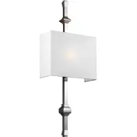 Elstead Lighting Applique murale Elstead Teva E27, nickel poli