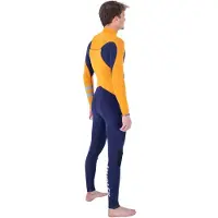 Hurley Advant 3/2 Mm Long Sleeve Chest Zip Neoprene Suit Bleu MT Homme