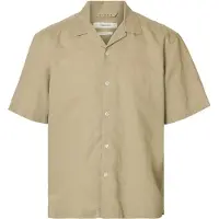 SELECTED MEN Chemise 'SLHClay' beige foncé