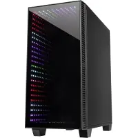 Inter-Tech Inter Tech 88881315 Geh X-608 Infinity Micro mit 1x120mm RGB-Lüfter