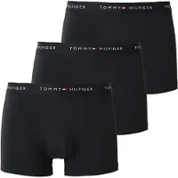 Tommy Hilfiger Boxer Trunk Microfibre Pack de 3 Noir