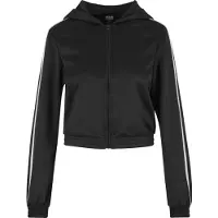 Urban Classics Cropped Tracksuit Jacket Noir 5XL Femme