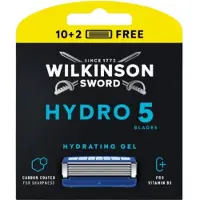 Wilkinson Lames de rasoir Hydro 5 Hydrating Gel, paquet de 12