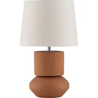 Lyora Lampe de table Izumi terre cuite