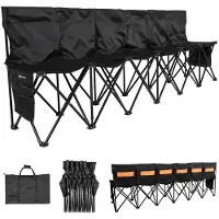 Vevor Banc pliant portable à 6 places