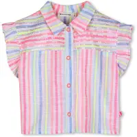 Billieblush U22108 Short Sleeve Blouse Multicolore 4 Years Fille