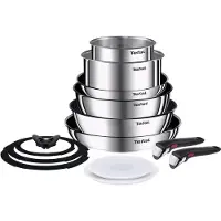 Tefal set posuđa 13 komada L897SD74, Poêle + casserole, Argent