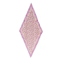 Coach Foulard violet clair / poudre / blanc