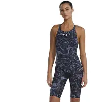Tyr Tresher Hydrophobic Open Back Competition Swimsuit Gris 20 Femme