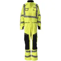 Mascot Boilersuit With Kneepad Pockets And Stretch Zones Jaune L
